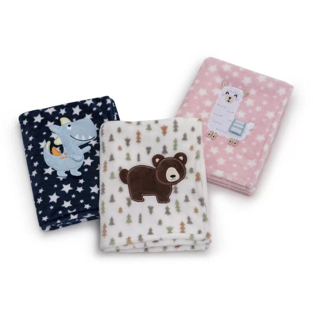 Cobertor Bebê 3D Manta Infantil Microfibra - Loani