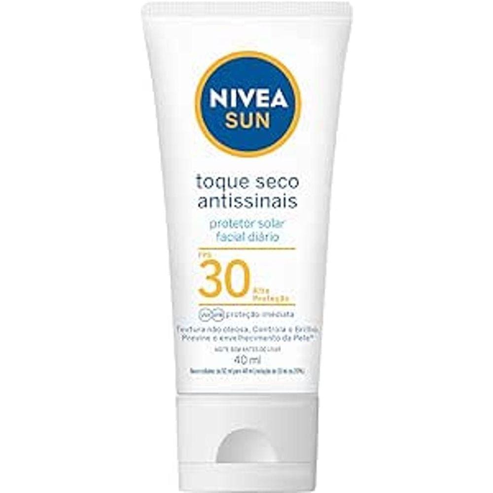 Protetor Solar Facial Nivea Sun Toque Seco Antissinais Fps30