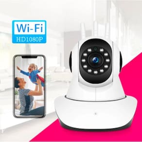 Câmera Robô Babá Eletrônica Wifi Hd, E Seguro.