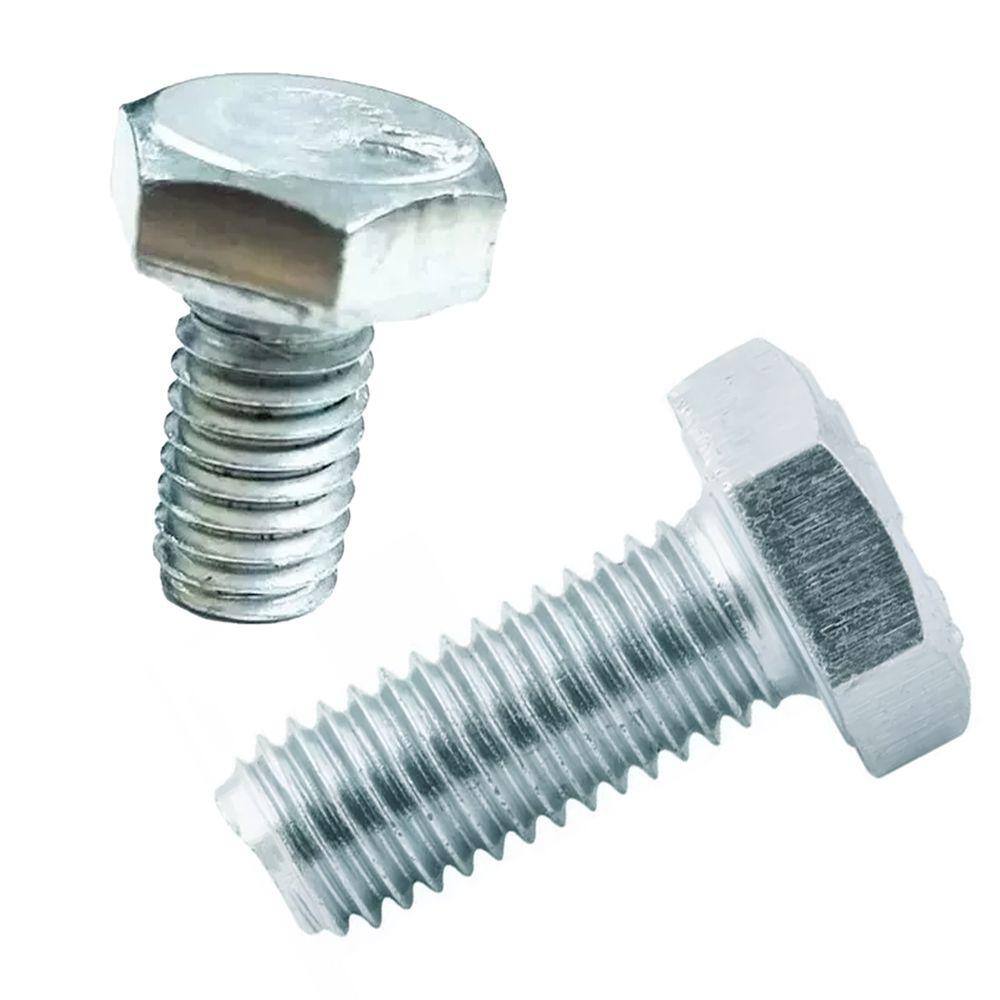PARAFUSO SEXTAVADO M8 X 16 MA-1,25 ZINCO BRANCO - 500Pçs