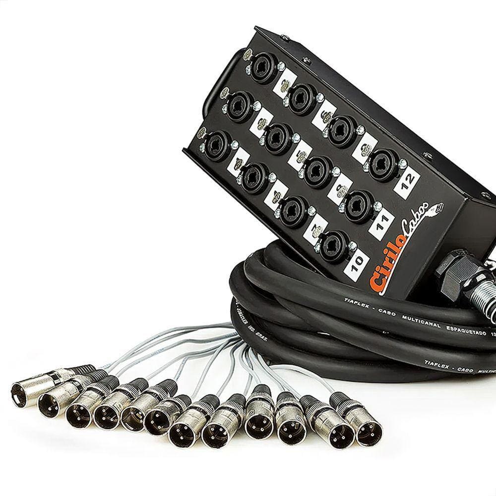 Medusa 12 Vias Com Conectores Combo - 15 Metros