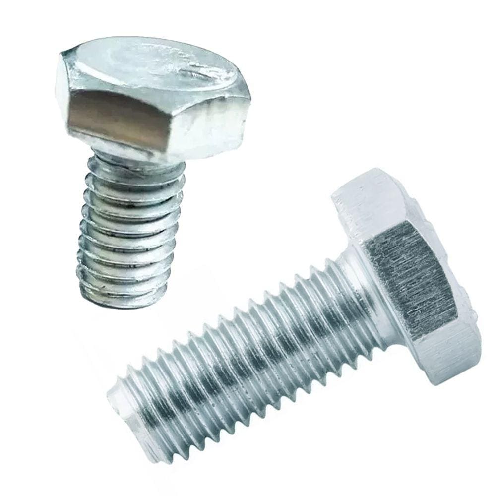 PARAFUSO SEXTAVADO M8 X 16 MA-1,25 ZINCO BRANCO - 200Pçs