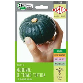 Sementes de Abobrinha de Tronco Tortuga (Orgânica) ISLA