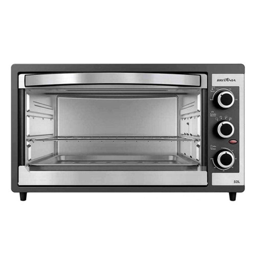 Forno Elétrico Britânia BFE55P  Dupla resistência 52L