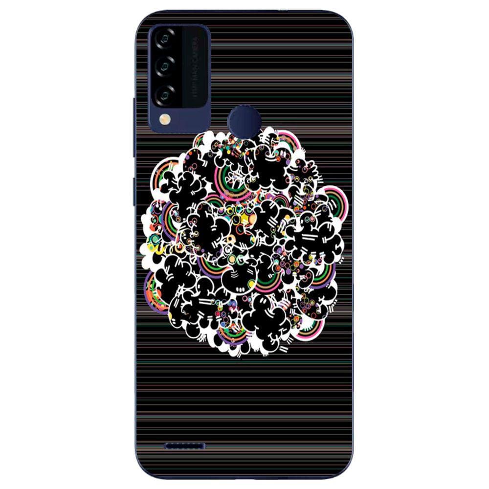 Capa Adesivo Skin110 Verso Para Blu B9