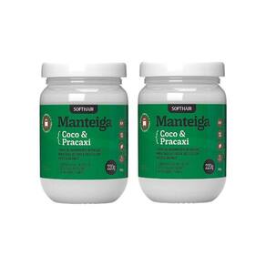 Creme De Tratamento Capilar Soft Hair 220G Coco/Pracaxi-2Un