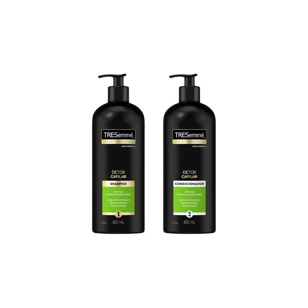 Kit Shampoo+Condicionador Tresemme Detox Capilar 650Ml