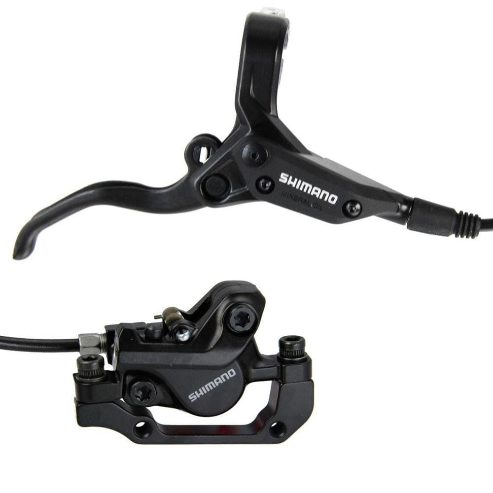 Jogo Freio A Disco Hidraulico Shimano Br-m-446 Preto