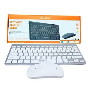 Kit Teclado E Mouse Sem Fio