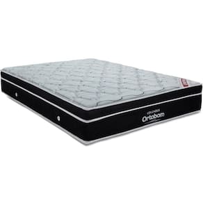Colchão Queen Molas SuperPocket Ensacadas Elegant OrtoPillow (158x198x28) - Ortobom
