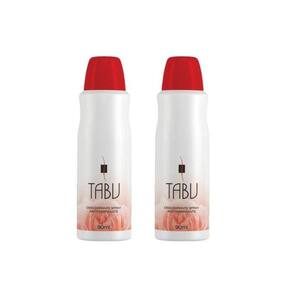 Desodorante Spray Tabu 90Ml Tradicional - Kit Com 2Un