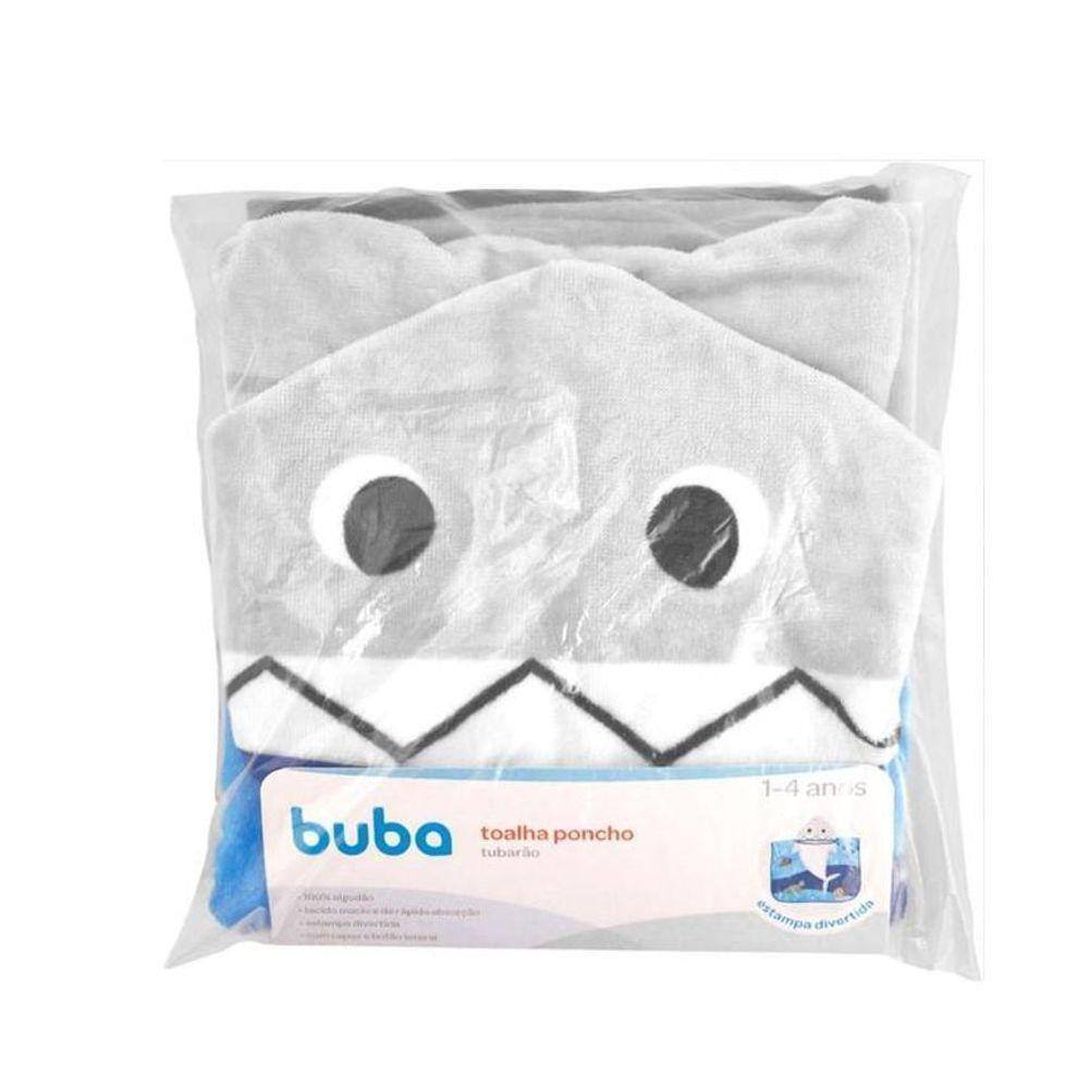 Toalha Poncho Tubarão - Buba