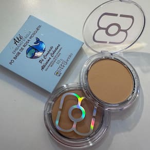 Pó Base Compacto De Rosa Mosqueta Altíssima Cobertura - Maria Margarida