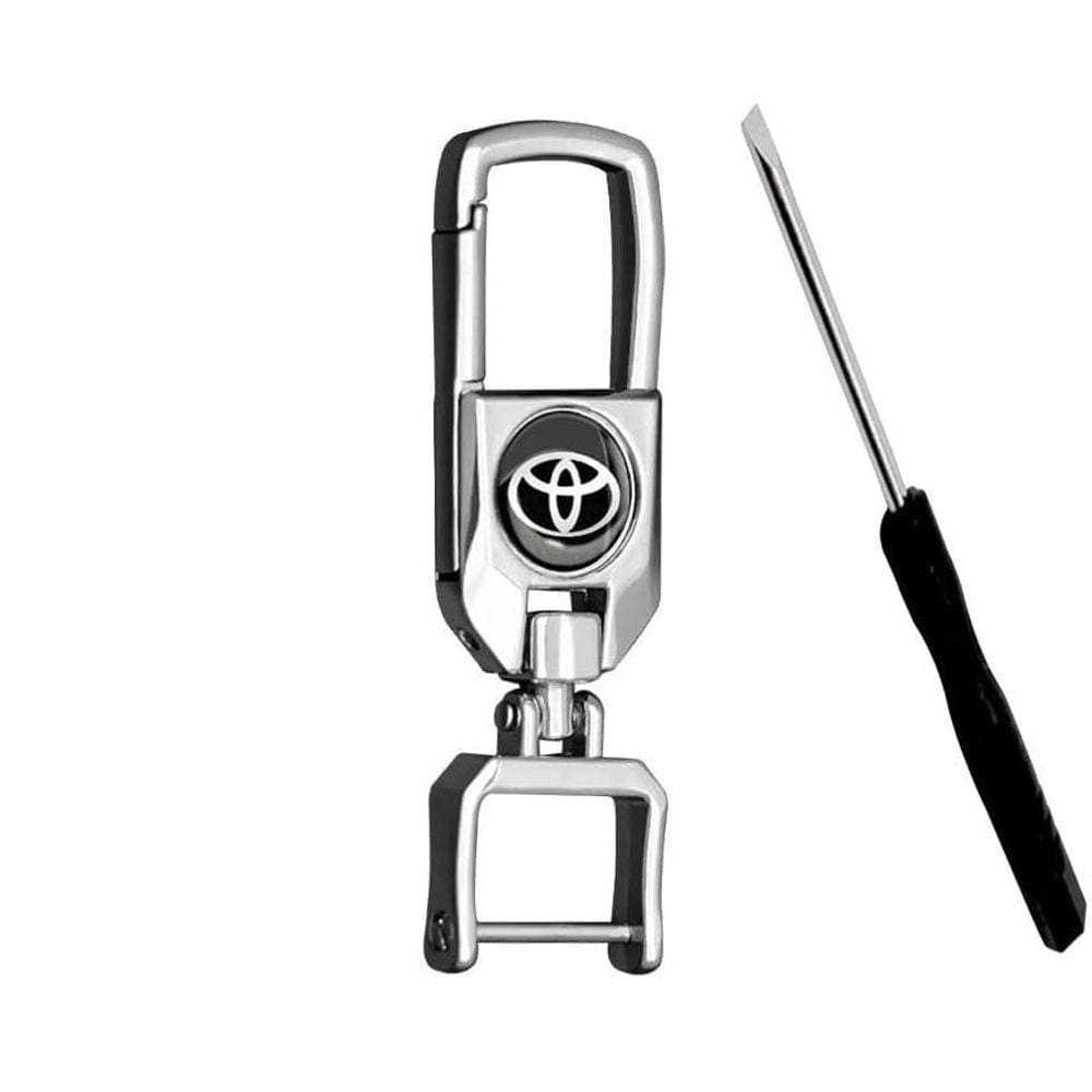 Chaveiro Para Toyota Corolla Rav4 Hilux Sw4 Acessório A Luxo