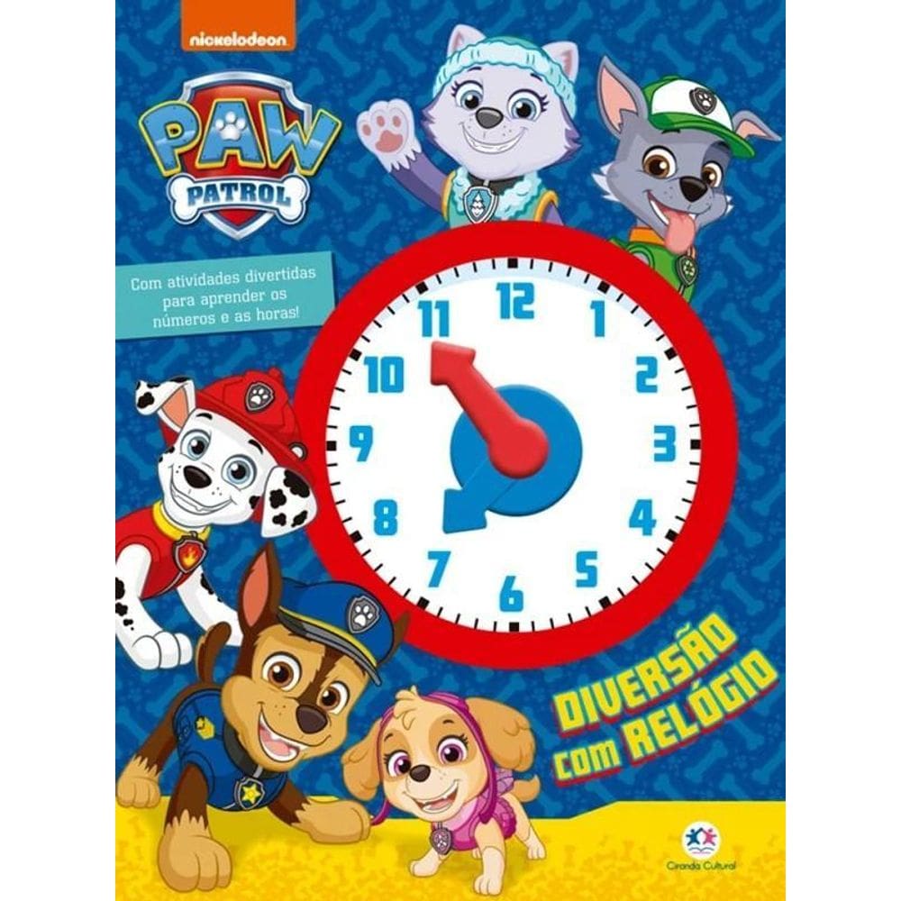 Patrulha Canina - Diversão Com Relógio