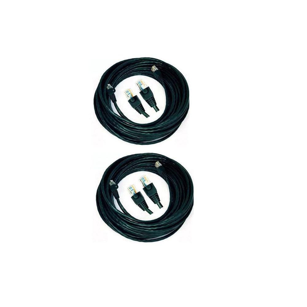 Kit C/2 Cabos De Rede Internet Lan Montado 20Mts -