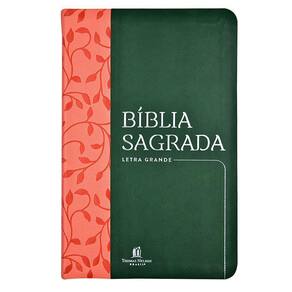 Bíblia Sagrada Nvi Verde Letra Grande Leitura Perfeita Couro Soft
