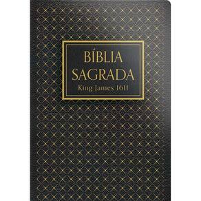 Bíblia King James 1611 - Capa Semi Luxo Preta
