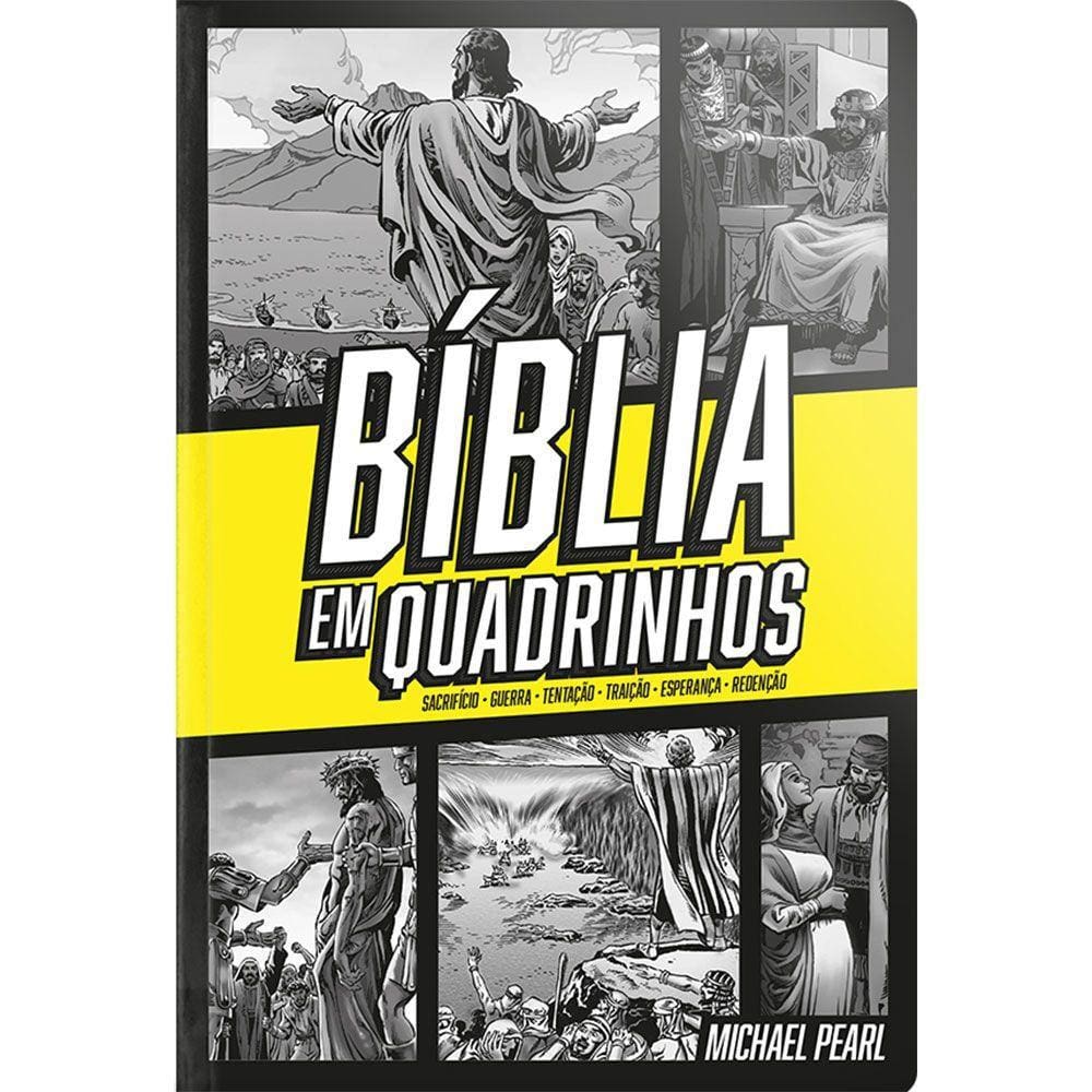 Bíblia Em Quadrinhos - Capa Dura Amarela