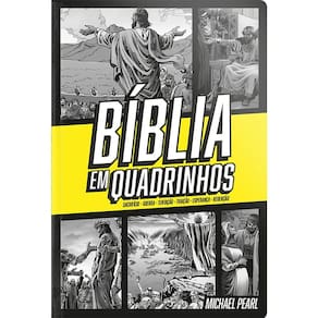 Bíblia Em Quadrinhos - Capa Dura Amarela