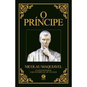 O Príncipe Maquiavel Edição De Luxo