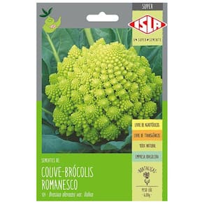 Sementes de Couve-Brócolis Romanesco Ottobrino Super ISLA