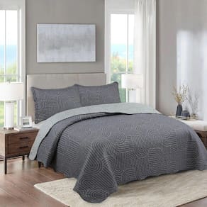 Colcha Bouti - Queen Size - Dupla Face - C/ Porta Travesseiros - Tamisa 6 - Rozac