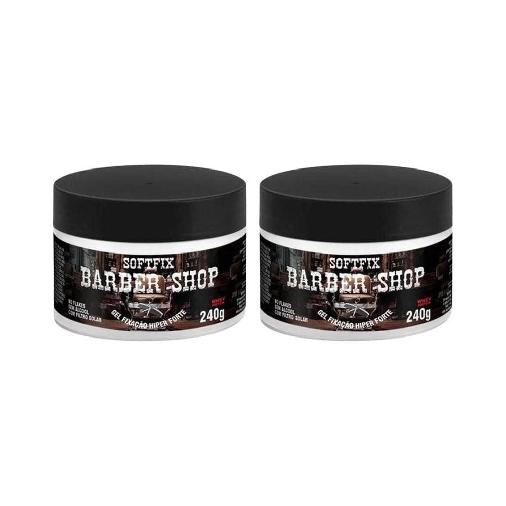 Gel Cola Fixador Softfix Whey Protein Sem Alcool 240G - 2Un