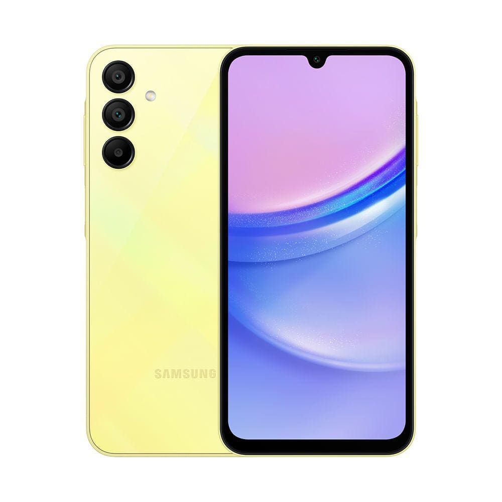 Samsung Galaxy A15 128GB, 4GB RAM, Tela Infinita Super AMOLED de 6.5"  Verde Claro