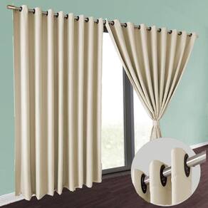 cortina blackout bloqueia luz Brenda 5,50 x 2,40 branco