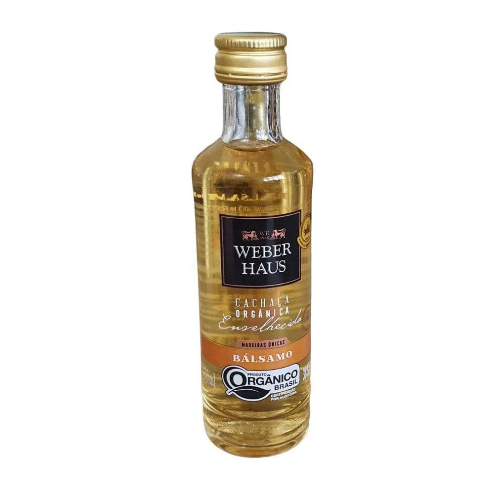 Cachaça Weber Haus Bálsamo Mini 50ml