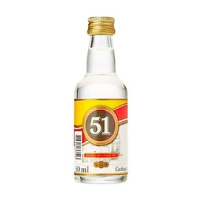 Cachaça 51 Miniatura 50ml