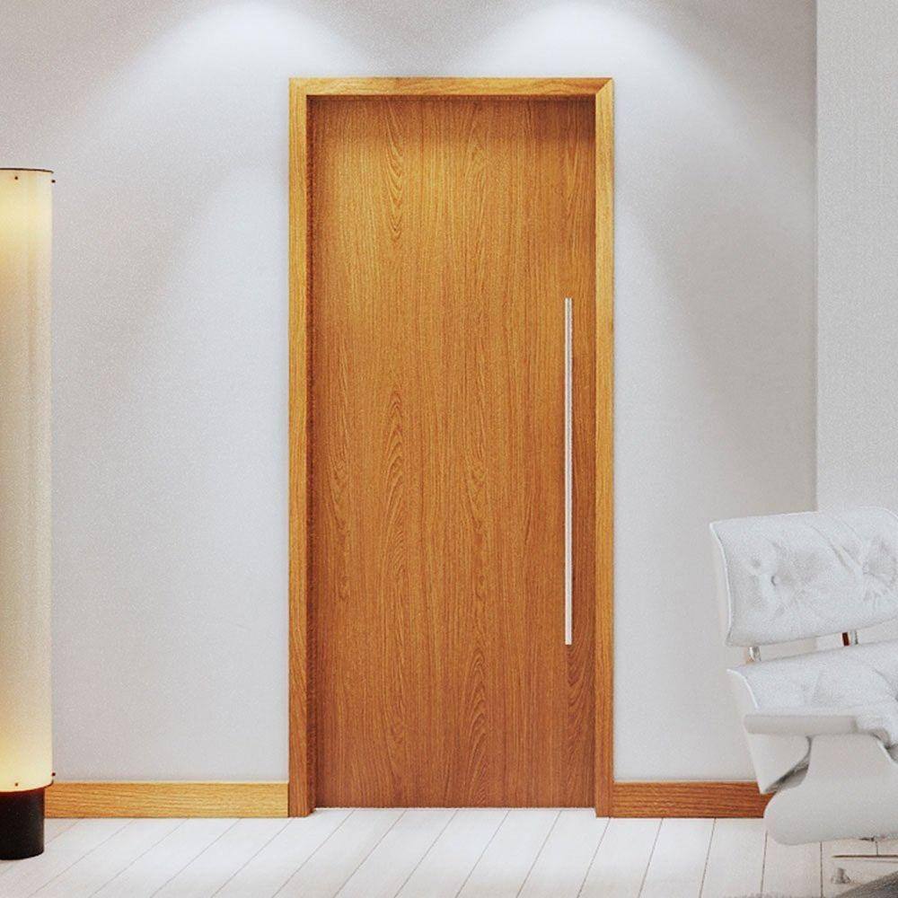 Porta de Madeira 210x82cm Espessura 3,5cm Mmc Eucaplac Eucatex Teka Milano