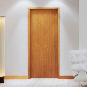 Porta de Madeira 210x82cm Espessura 3,5cm Mmc Eucaplac Eucatex Teka Milano