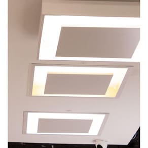 Plafon Ghost 37x37cm Led 8,4w 3000k Ip20 Branco