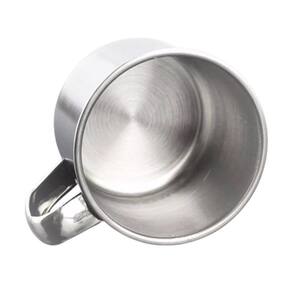 Kit 12 Caneca Inox Bebida Gelada Café Chá Drink 8cm 350ml