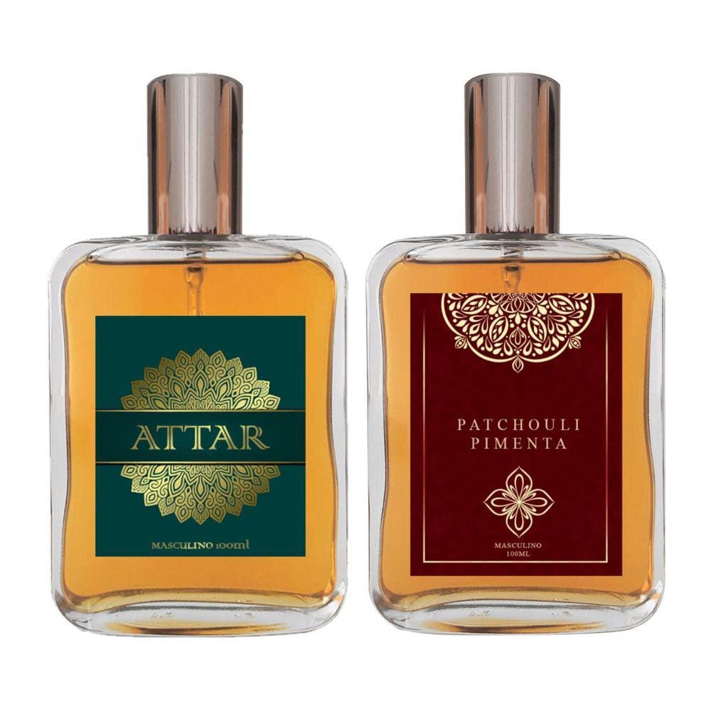 Kit Perfume Masculino - Attar + Patchouli Pimenta 100Ml