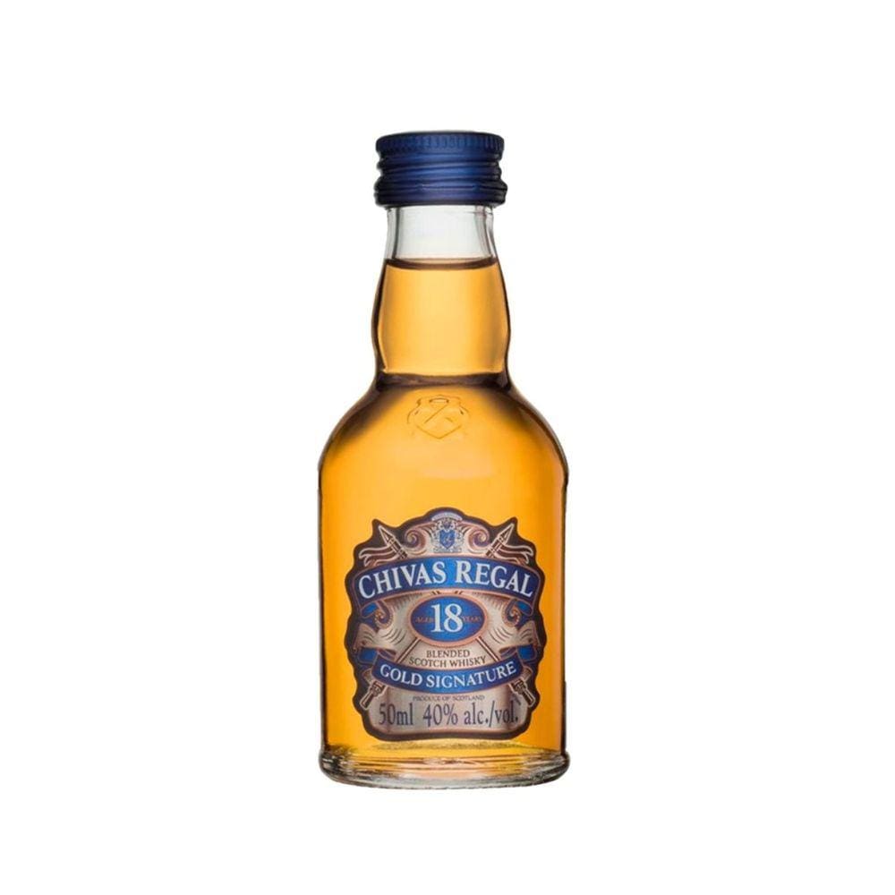 Miniatura Whisky Importado Chivas Regal 18 Anos 50ML