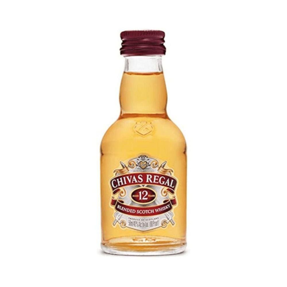 Whisky Importado Chivas Regal 12 anos Miniatura 50ml