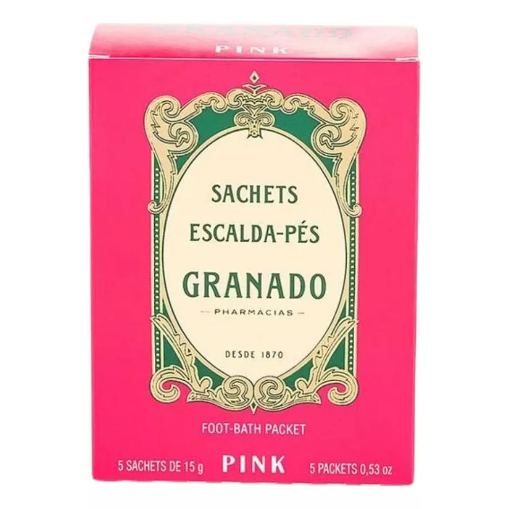 Sachets Escalda-pés Granado Pink 5 X 15g