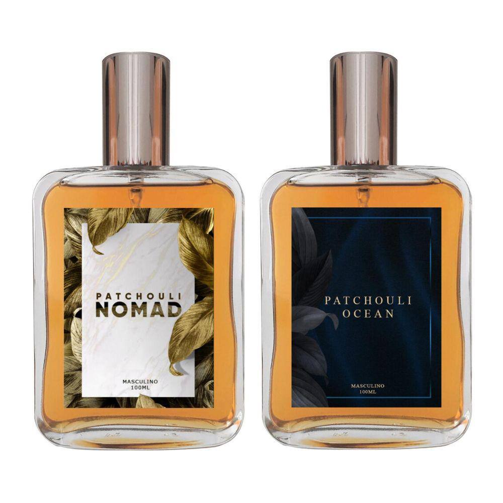 Kit Perfume - Patchouli Nomad + Patchouli Ocean 100Ml