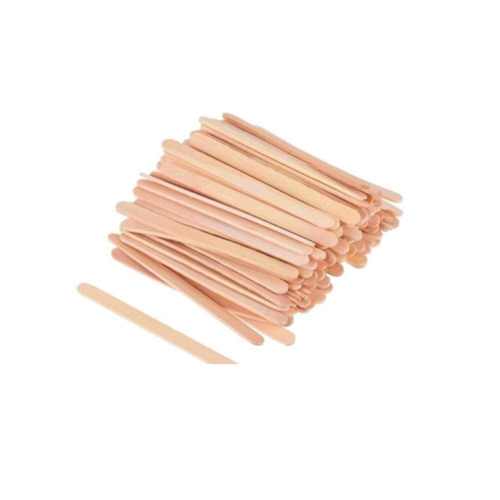 Palito De Sorvete Picolé Ponta Redonda 300 Palitos