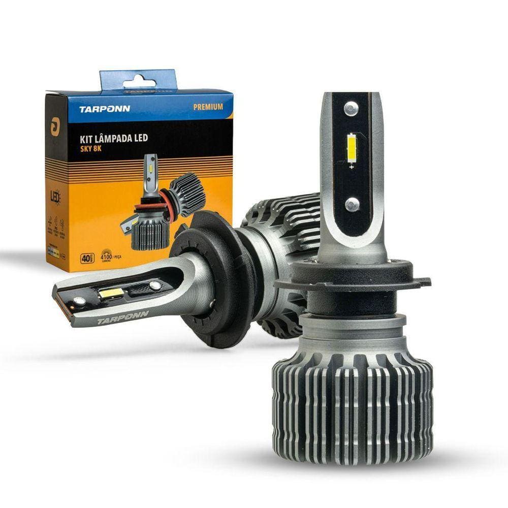 Ultra Led Sky Tarponn 8.200 Lumens 40W 8000K H7