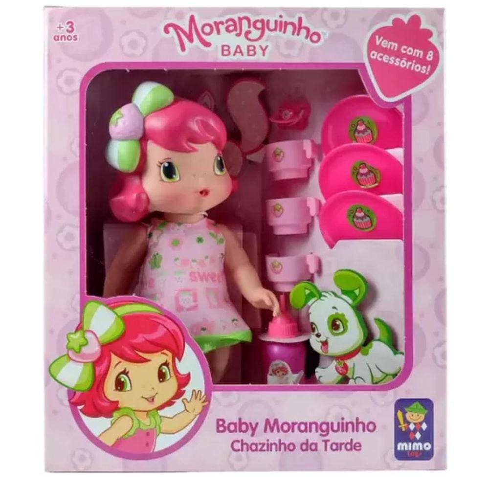 Baby Moranguinho Chazinho Da Tarde Mimo Toys 4003