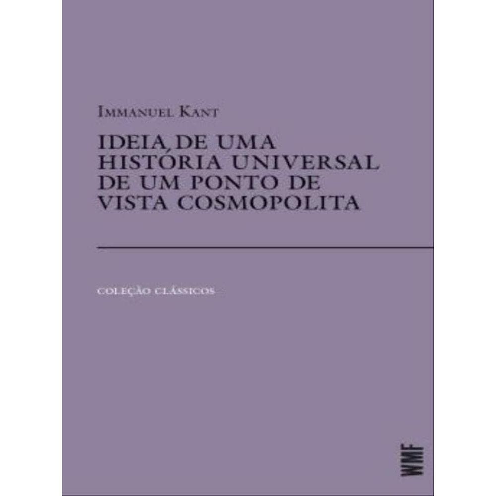 Ideia de uma história universal de um ponto de vista cosmopolita