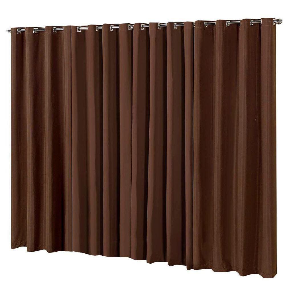 Cortina Blackout Em Tecido 6,00X2,30 Corta Luz Tabaco