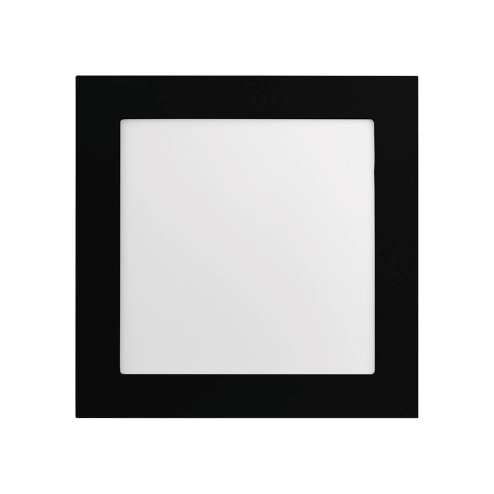 Painel de Led Save Energy Quadrado de Sobrepor 25W Bivolt Jet Black