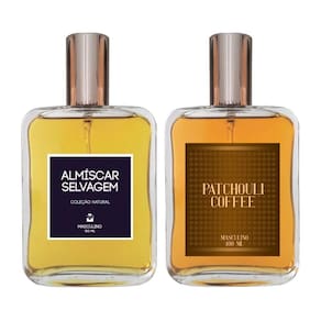 Kit Perfume - Almíscar Selvagem + Patchouli Coffee 100Ml