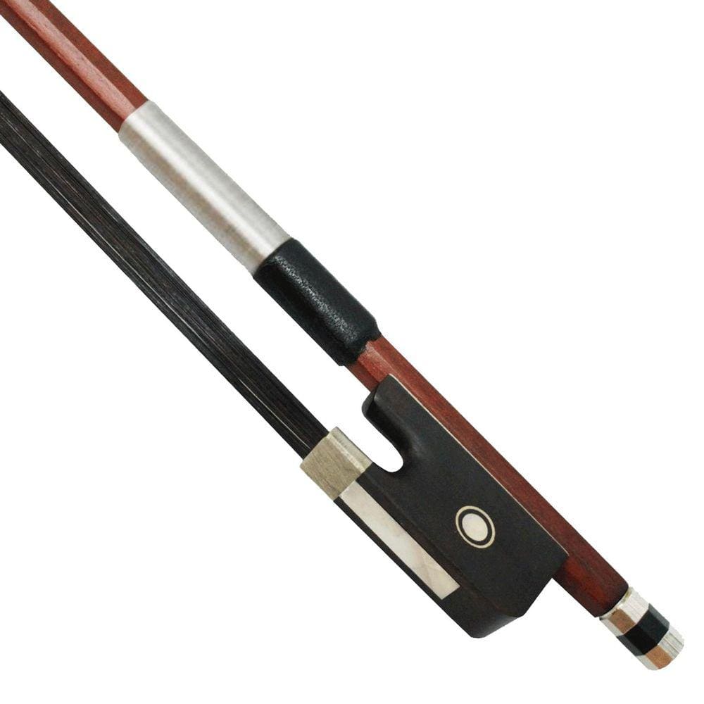 Arco Estudante Crina Preta Cromado Para Violoncelo 4/4
