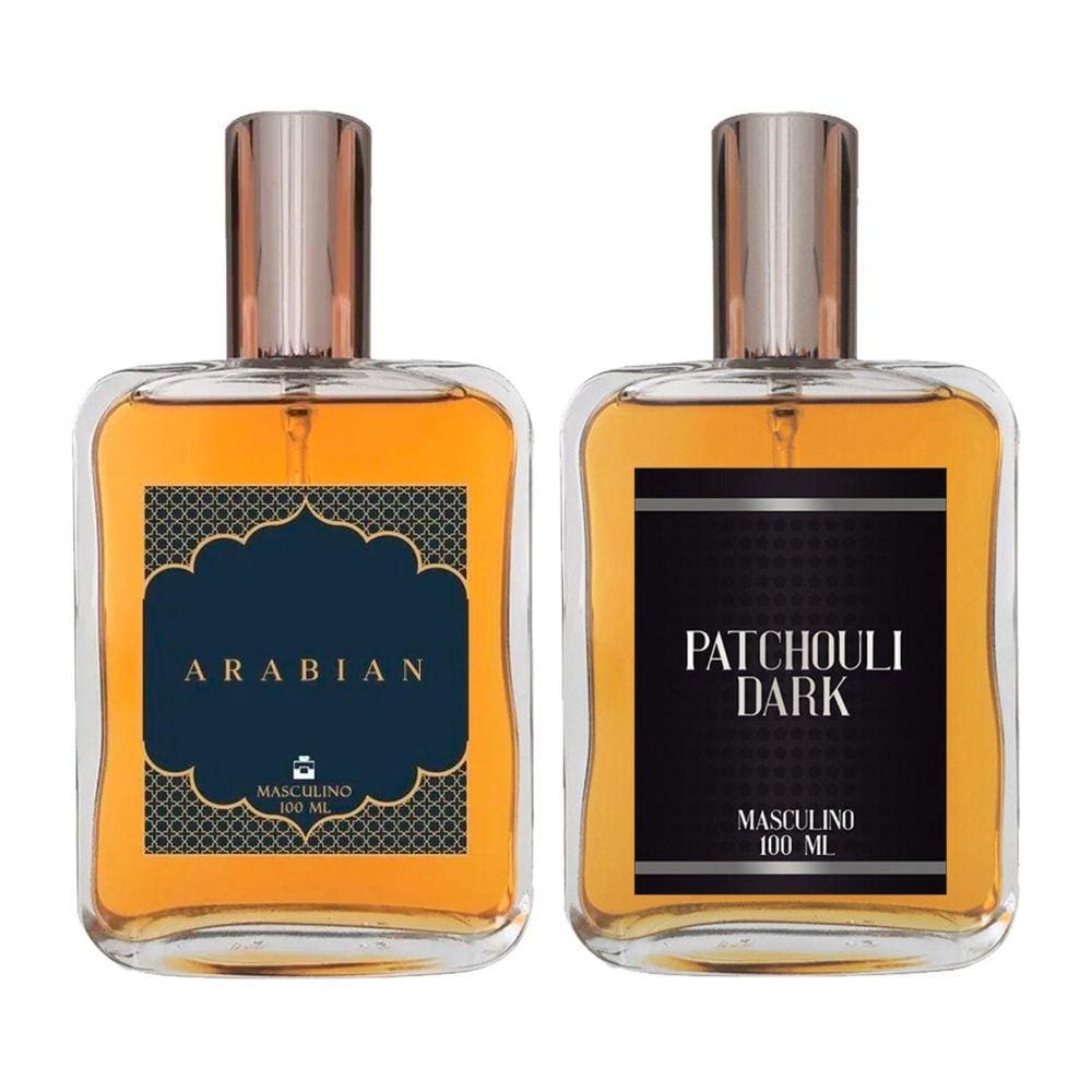 Kit Perfume Masculino - Arabian + Patchouli Dark 100Ml